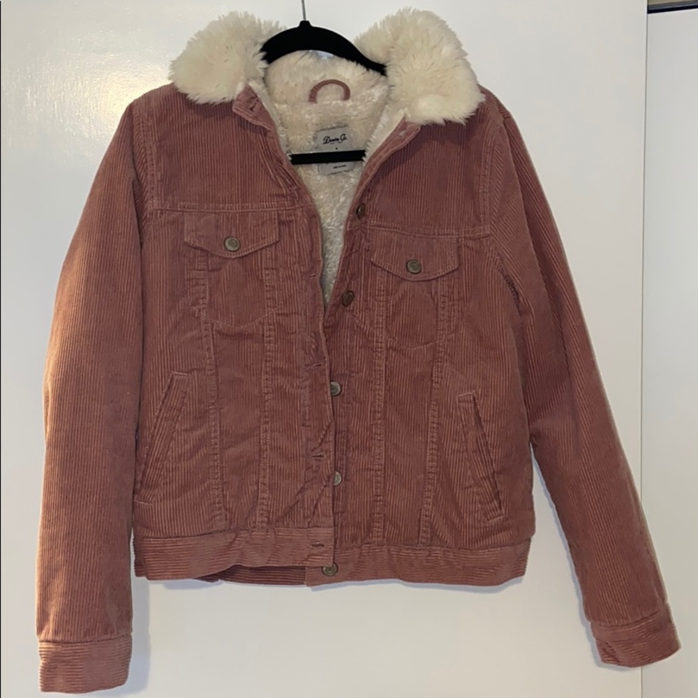 Pink Cordoroi Jacket